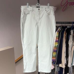 NYDJ Straight Leg Jeans Light Blue